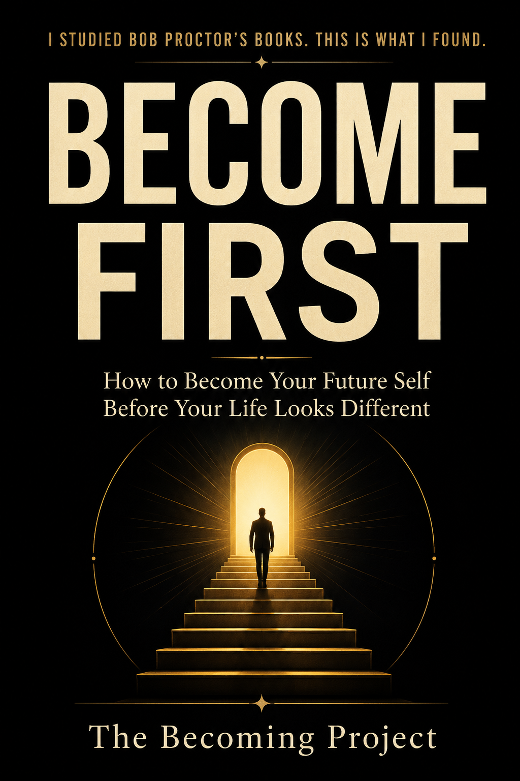 Cover of Become First — How to Become Your Future Self Before Your Life Looks Different